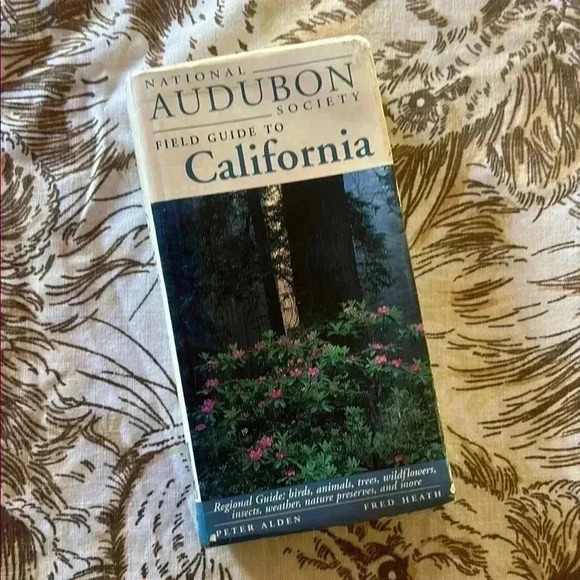 Vintage Other - Vintage Field Guide to California Paperback Book National Audubon Society 90s